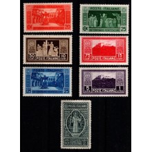 1400-året for Monte Cassino, samlet sæt, Ustemplet.